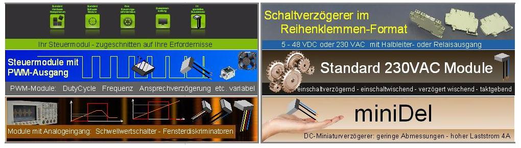 monofunktionale Zeitrelais